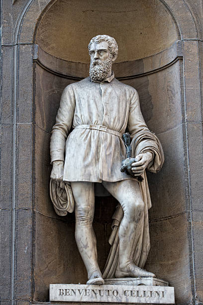istock Florence uffizi statues Benvenuto Cellini 471429838