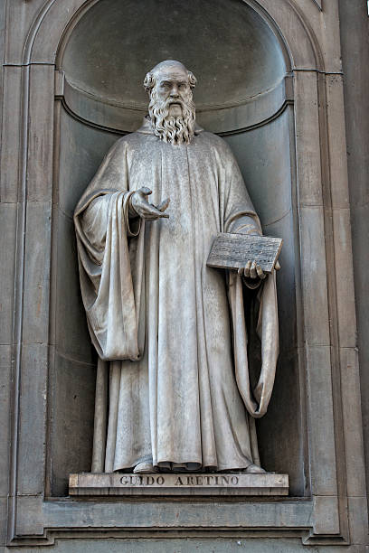 istock Florence uffizi statues Guido Aretino 471429840