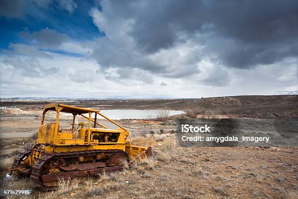 Bulldozer Landschaft Sky Stockfoto und mehr Bilder von Baugewerbe - Baugewerbe, Stausee, Wasser