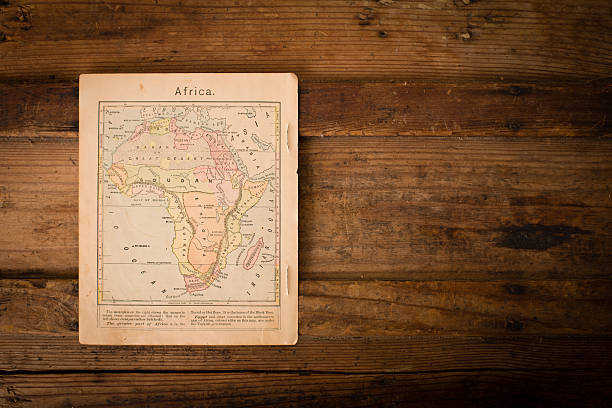 istock 1867, Old Color Map of Africa, With Copy Space 471431411