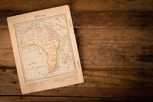 istock 1867, Old Color Map of Africa, With Copy Space 471432051