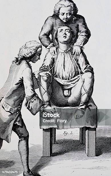 Urologist Visit Stock Illustration - Download Image Now - 18th Century Style, Adult, Beauty