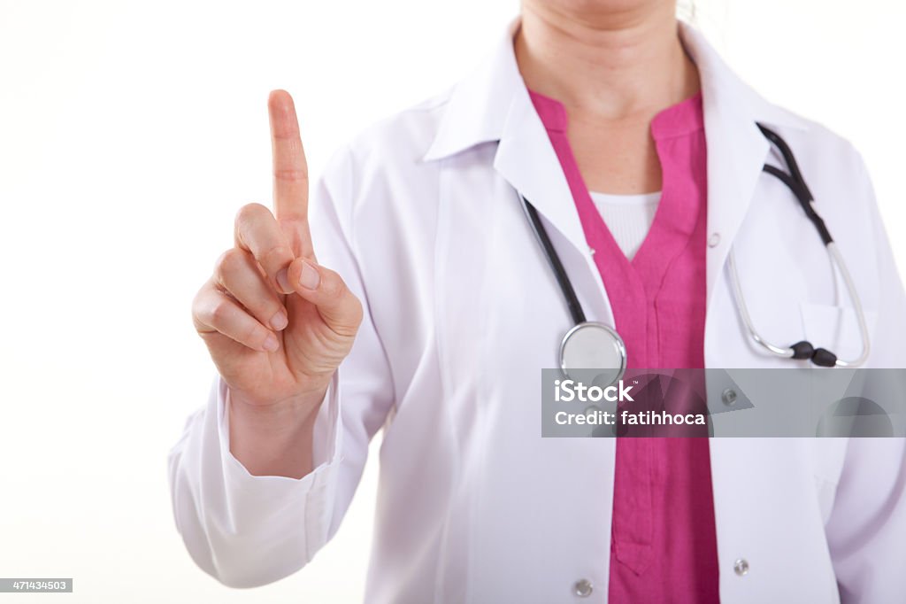 Un dito e medico - Foto stock royalty-free di Numero 1