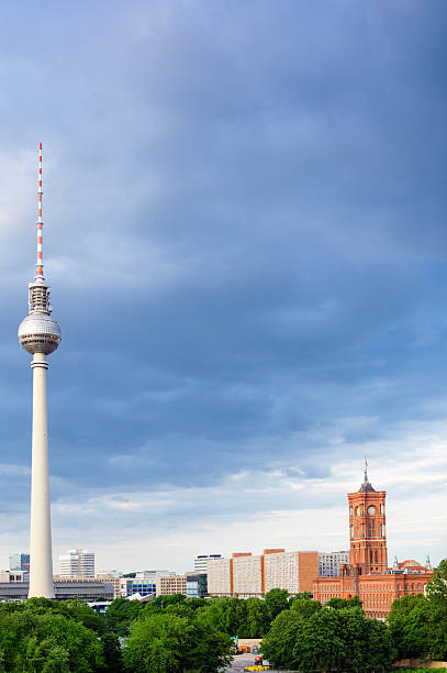 istock Berlin TV Tower and Town Hall 471434919