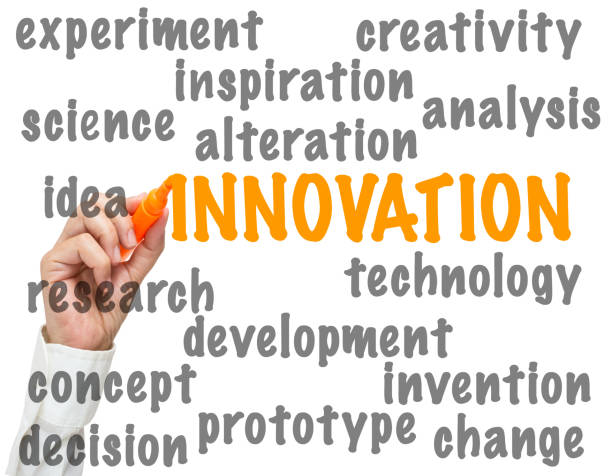 istock business woman writing innovation concept 471436120