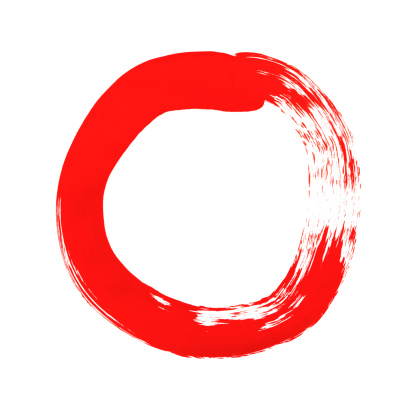 Red Paint Circle