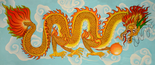 Chinese Year of the Dragon from the year 2000 - See lightbox for more