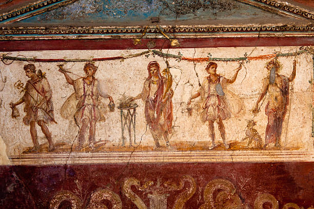 istock ancient painting in Pompei 471438617