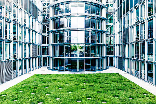 istock Contemporary Glass Architecture in Berlin, Germany 471438775