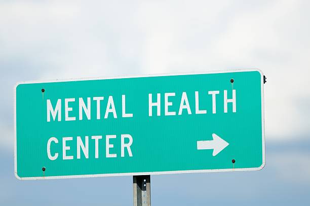 istock Mental health center sign 471439187