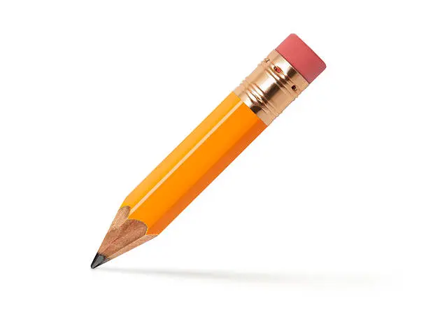 Pencil icon. Objects with Clipping Paths.