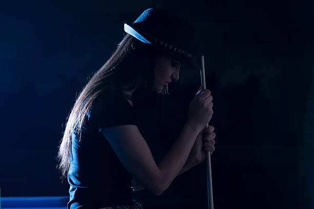 istock Sexy Woman Lost Her Pool Game 471439934