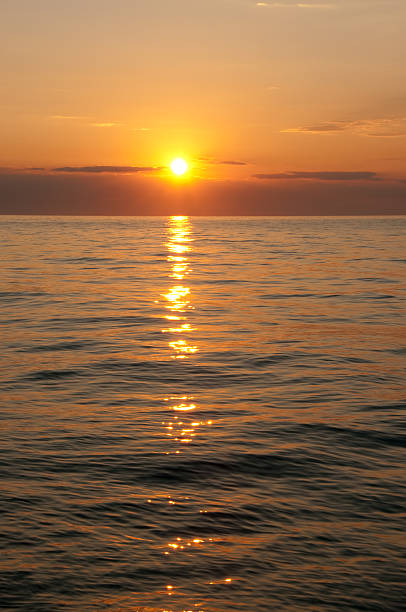 istock Sunrise on Lake Michigan 471440843