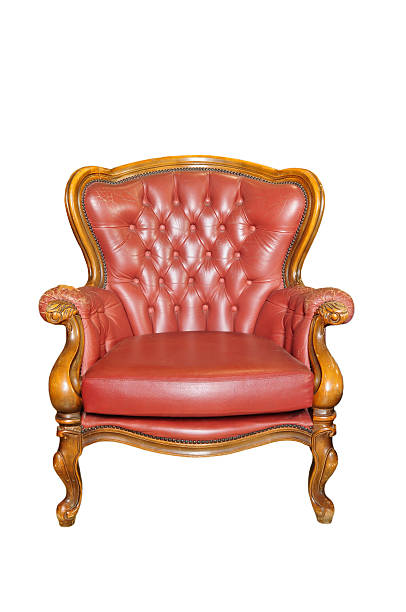 istock Vintage chair isolated on white 471440877