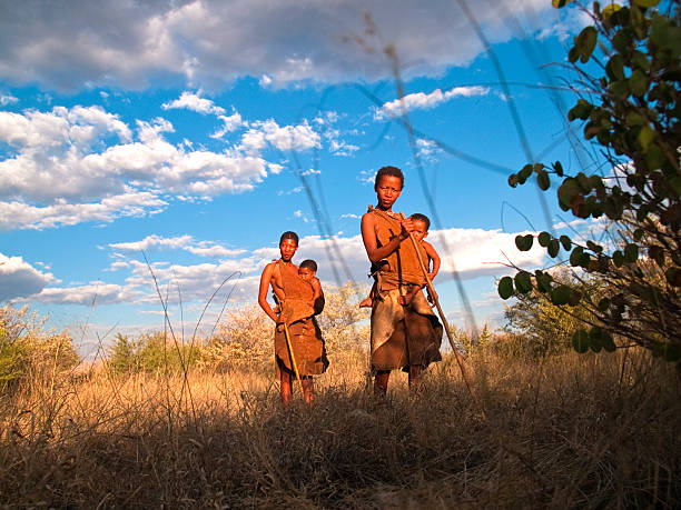 이 부시 - bushmen 뉴스 사진 이미지