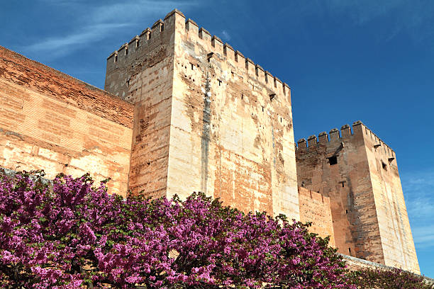 istock Torres Quebrada and del Homenaje, Alhambra Palace, Granada, Spain 471442567