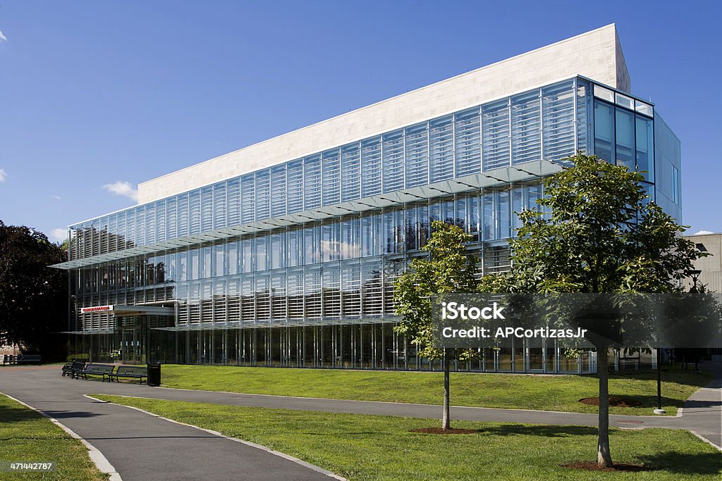 Biblioteca pública, Cambridge, MA, USA - Foto de stock de Arquitectura exterior libre de derechos