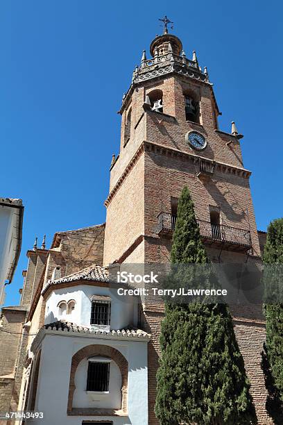 Iglesia De Santa María Ля Мэр Ronda Испания — стоковые фотографии и другие картинки White Towns of Andalusia - White Towns of Andalusia, Аль-Андалус, Андалусия