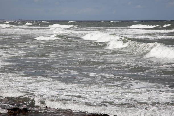 istock stormy North sea Northumberland 471445461
