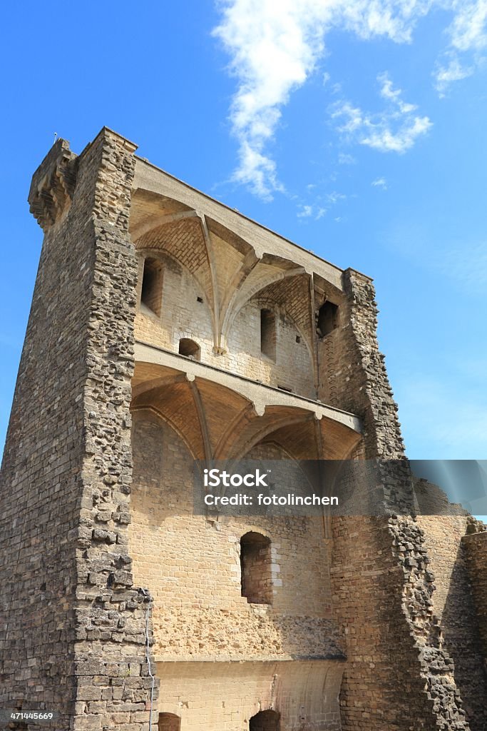 Ruin in Chateauneuf-du-Pape - Lizenzfrei Bauwerk Stock-Foto