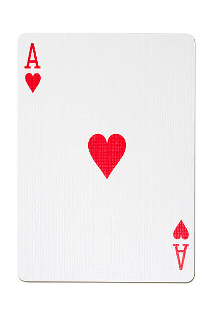 as de coeur - ace of hearts photos et images de collection