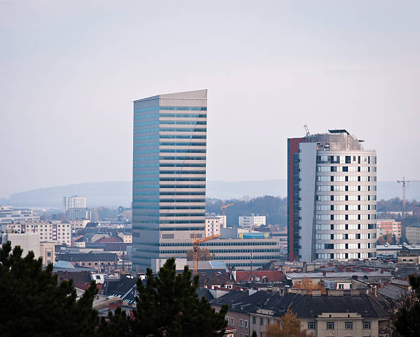 istock Towers of Linz 471448137