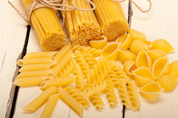 istock bunch of Italian pasta type 471449740