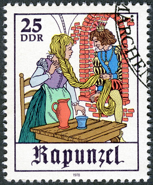 istock Postage stamp Germany 1978 Scene from fairy tale 