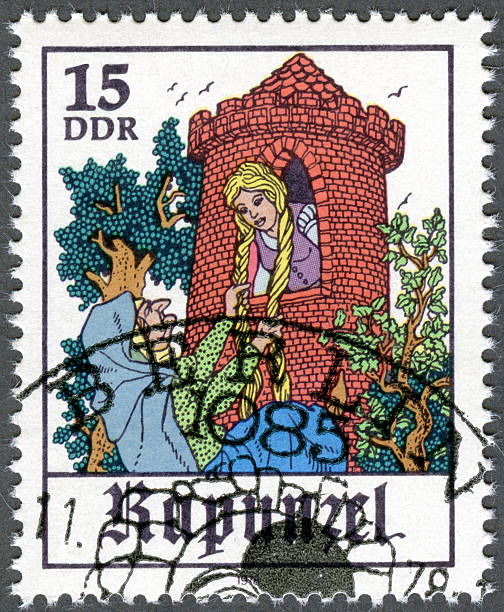 istock Postage stamp Germany 1978 Scene from fairy tale 