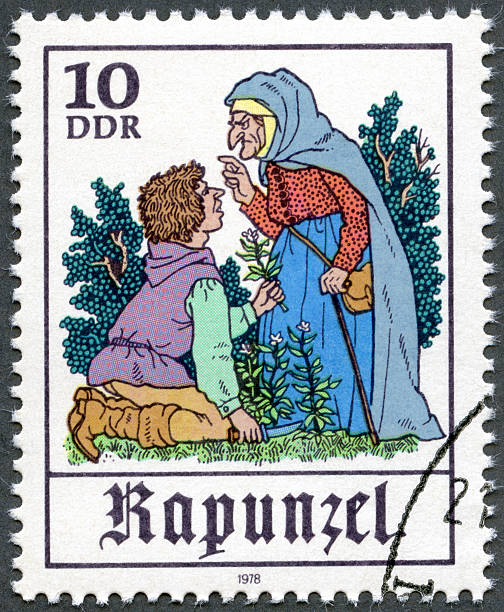 istock Postage stamp Germany 1978 Scene from fairy tale 