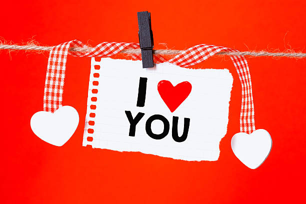 istock Message written I love you 471450170