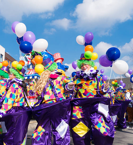 carnival parade stock photo