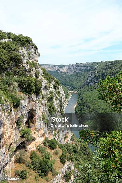 Caiaque Na Ardéche França - Fotografias de stock e mais imagens de Ao Ar Livre - Ao Ar Livre, Ardeche, Atividade Recreativa