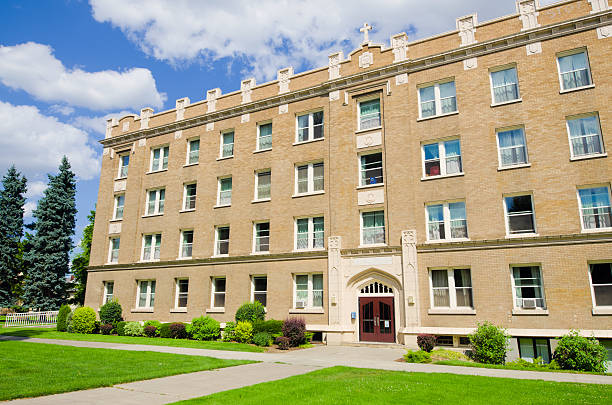 istock Collegiate building on college campus in Spokane, WA 471452547