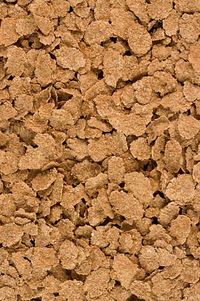 flocon de son de la texture - bran flakes photos et images de collection