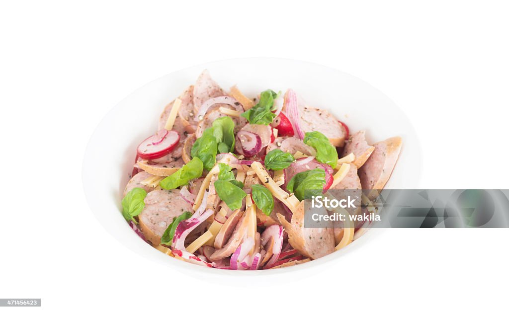 Wurstsalat-Stadtwurscht mit Musik - Foto stock royalty-free di Cultura tedesca