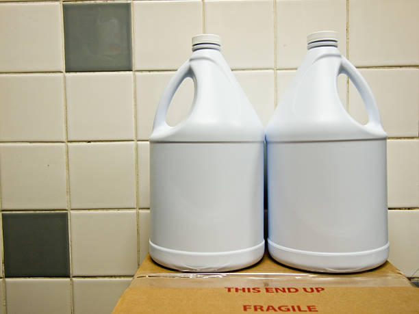 istock white plastic jugs box cardboard wall tile janitorial supplies equiment 471456503