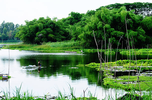 istock Mountain lake in Chau Doc town 471457242