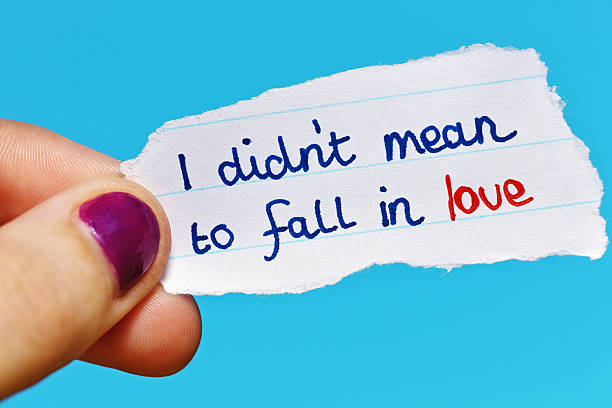 I didn't mean to fall in love says wistful note