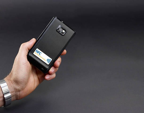 istock NFC - Near field communication / mobile payment 471459017