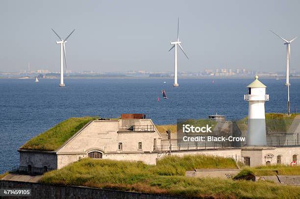 Wind Power And Lighthouse Stock Photo - Download Image Now - Building Exterior, Built Structure, Color Image