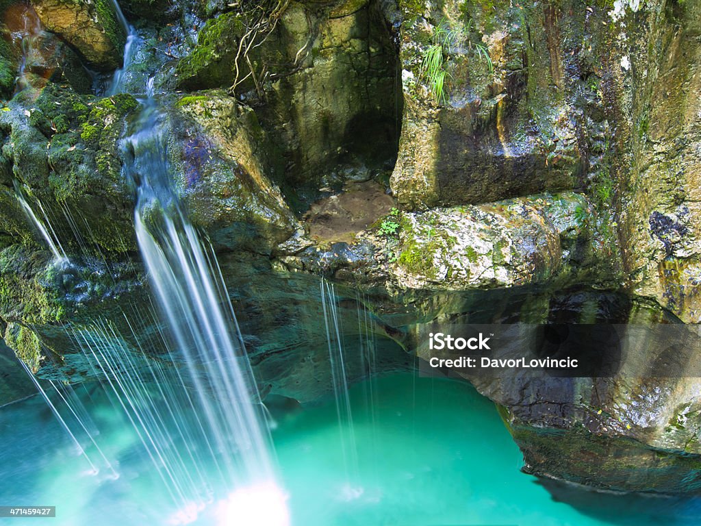 Cataratas del río Soca - Foto de stock de Agua libre de derechos