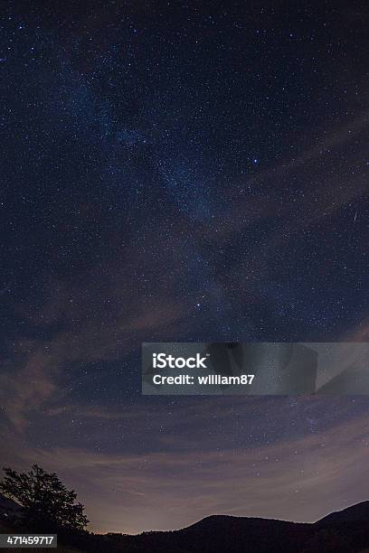 Droga Mleczna Widok W Letni Wieczór - zdjęcia stockowe i więcej obrazów Abstrakcja - Abstrakcja, Astronomia, Badanie