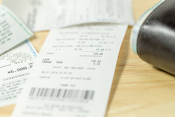 istock Receipt of shopping list. 471461238