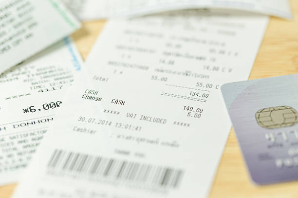 istock Receipt of shopping list. 471461240