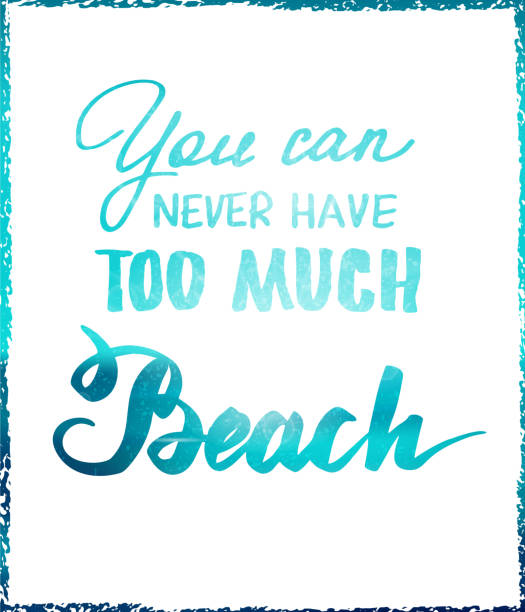 istock Bright summer motivational poster about beach vacation and relaxation 471464968