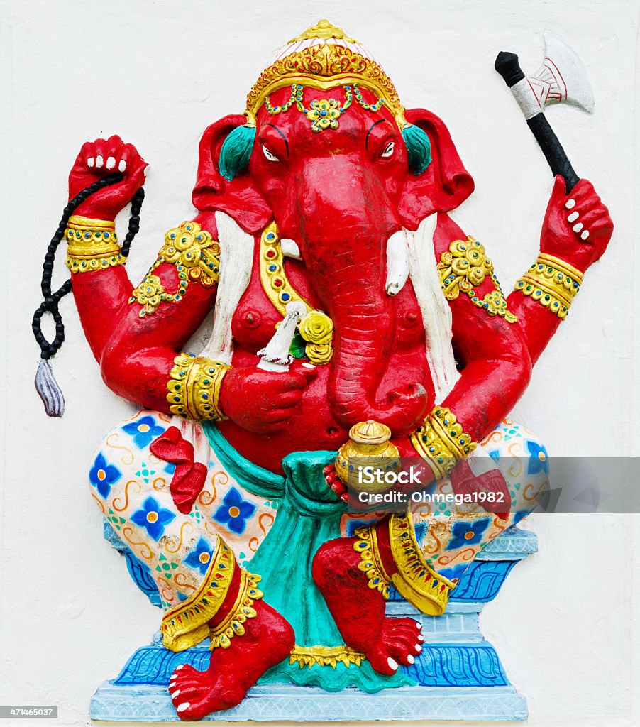 Plus grande dans le monde de la divinité Ganesh Statue. - Photo de Art libre de droits