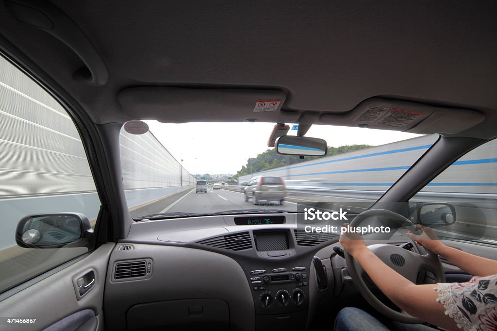 Velocidade de carro de carro de vista. - Foto de stock de Braço humano royalty-free