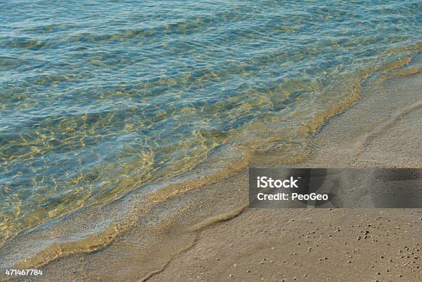 Clear Sea Water On The Beach Stock Photo - Download Image Now - 2015, Beach, Beauty In Nature