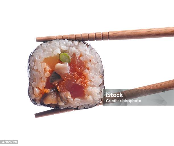 Japanese Sushi Stock Photo - Download Image Now - Appetizer, Asia, Backgrounds